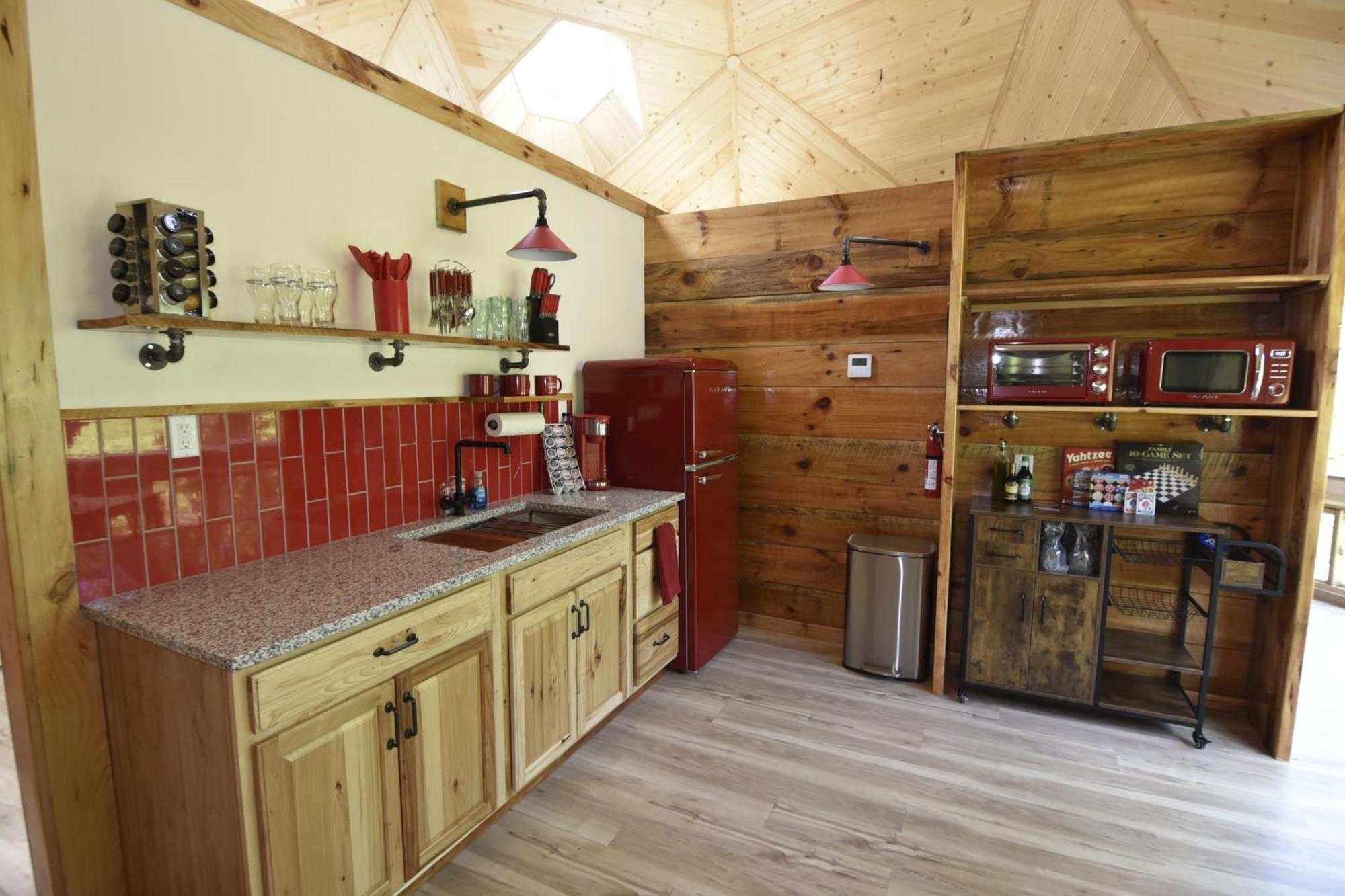 Natahala Glamping Red Dome #23 Villa Topton Exteriör bild