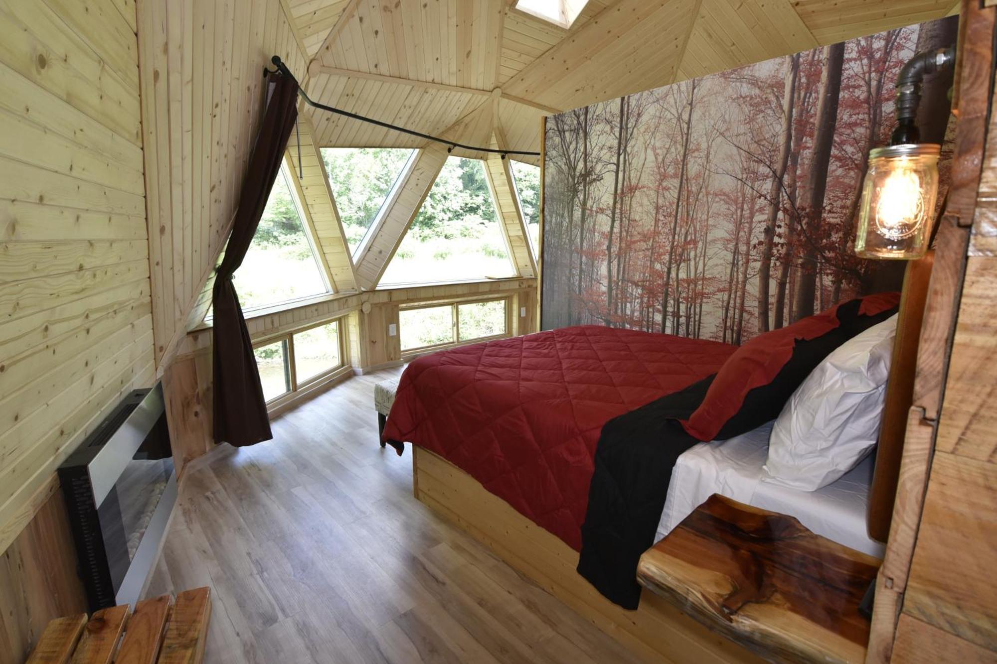 Natahala Glamping Red Dome #23 Villa Topton Exteriör bild
