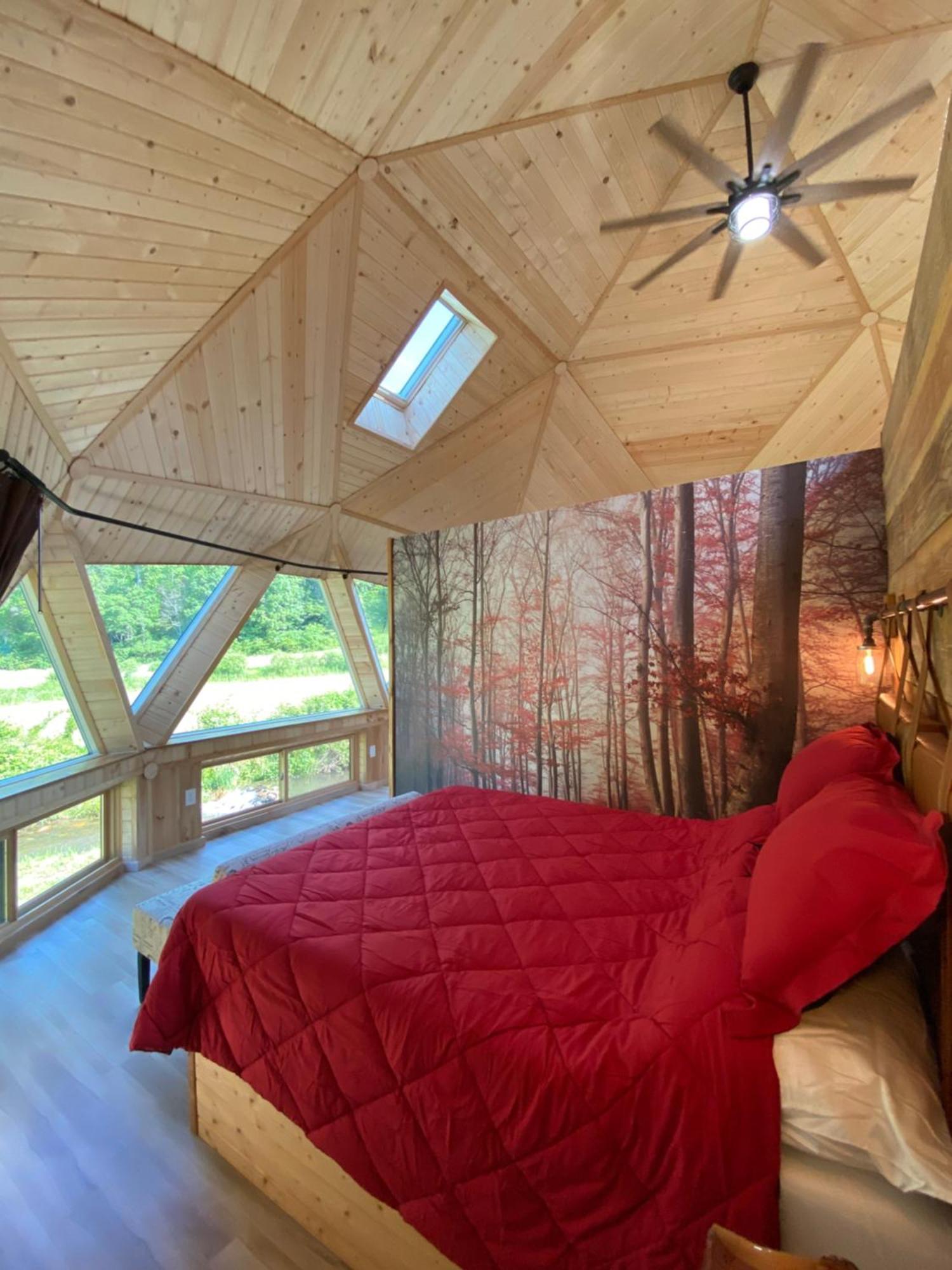 Natahala Glamping Red Dome #23 Villa Topton Exteriör bild