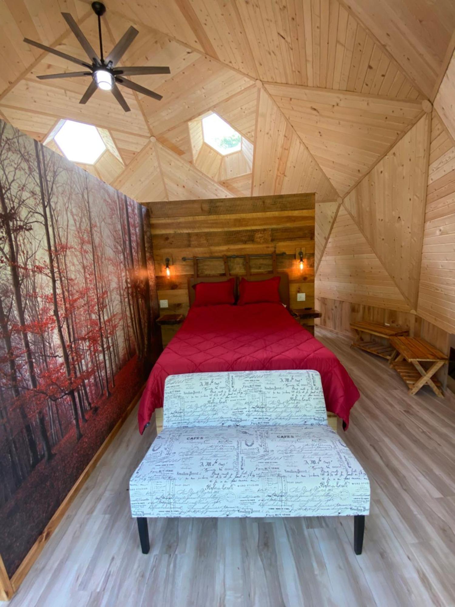 Natahala Glamping Red Dome #23 Villa Topton Exteriör bild