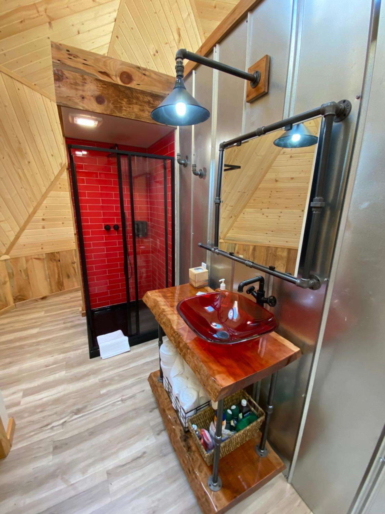 Natahala Glamping Red Dome #23 Villa Topton Exteriör bild