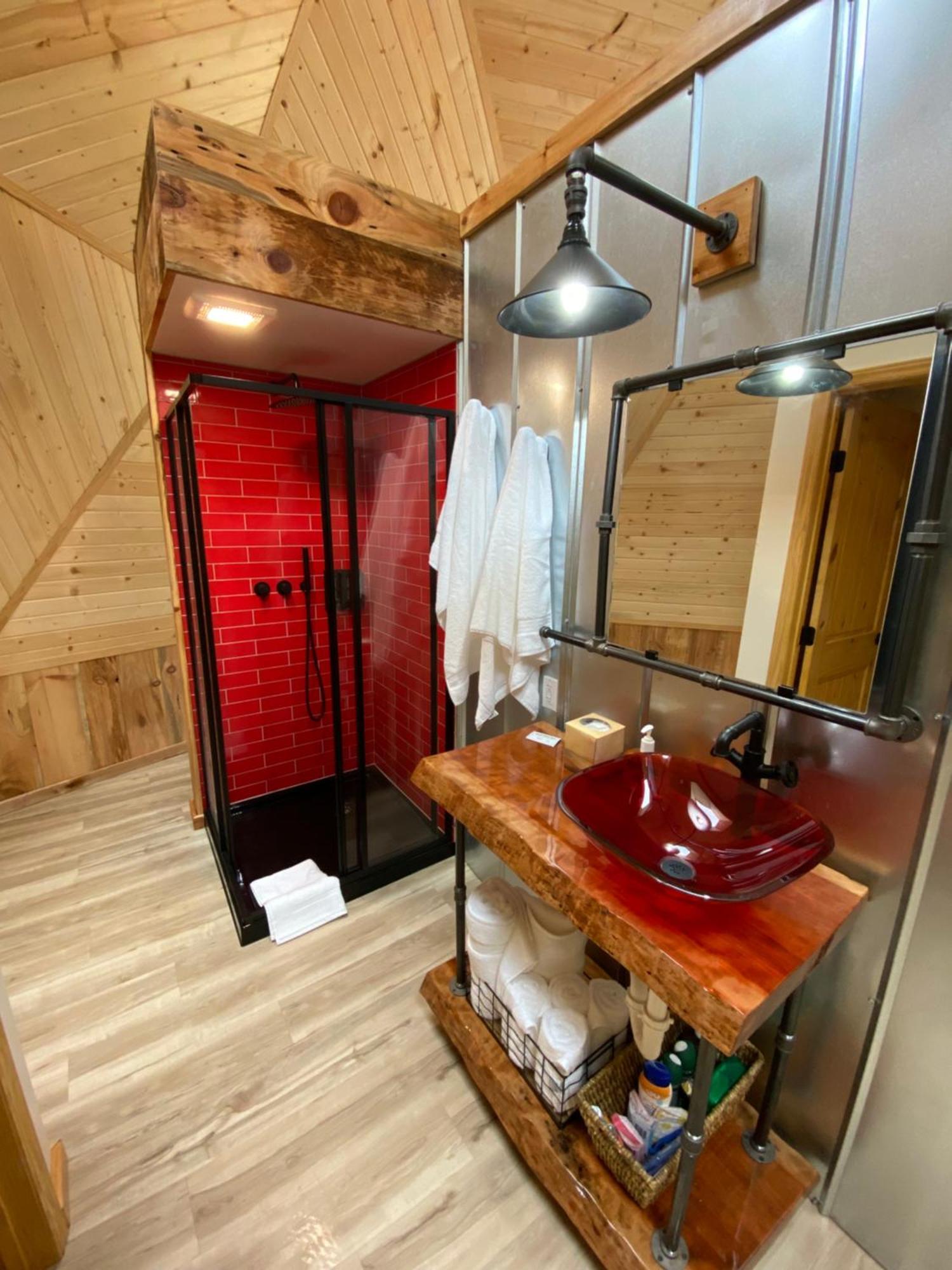 Natahala Glamping Red Dome #23 Villa Topton Exteriör bild