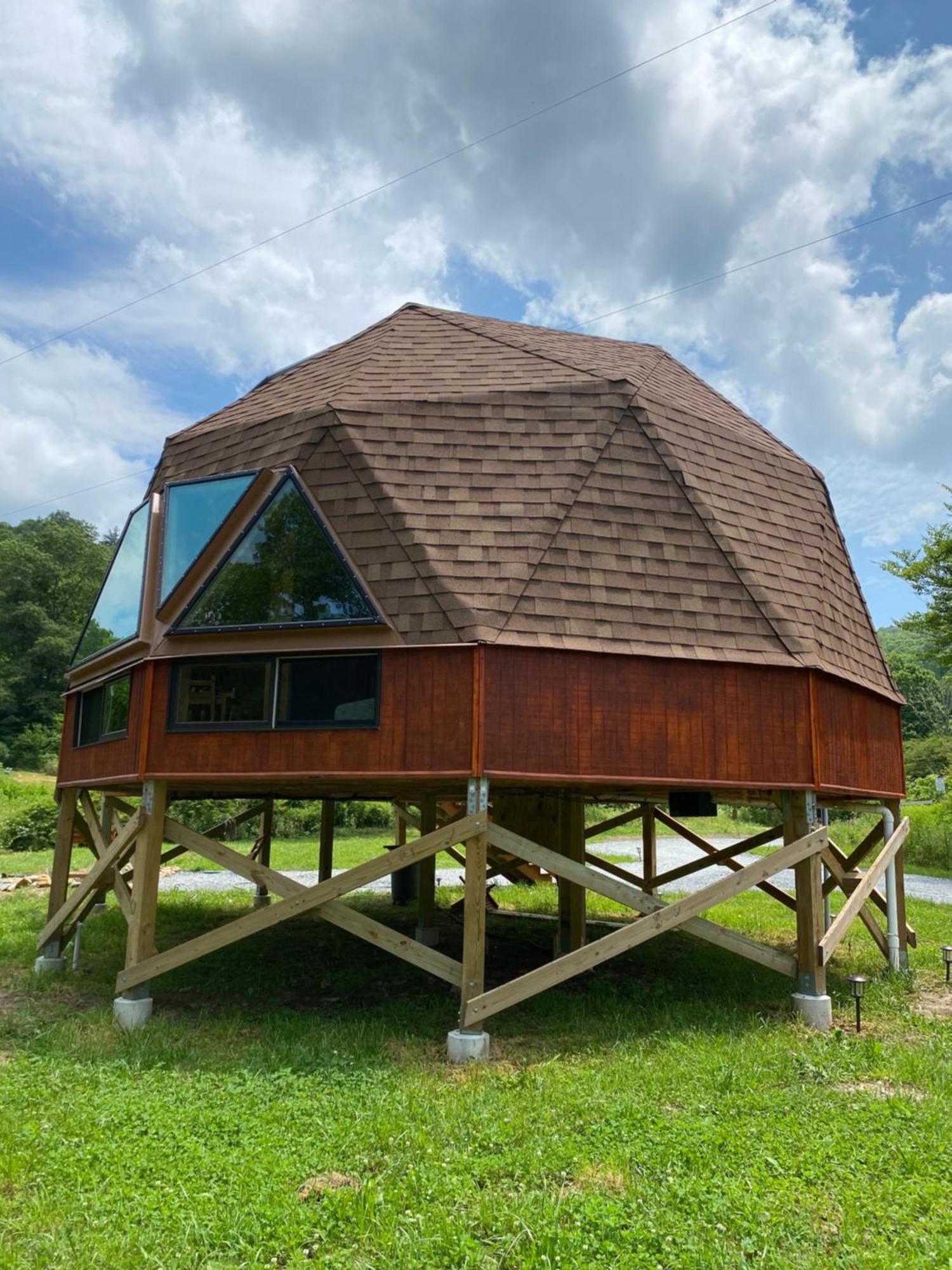 Natahala Glamping Red Dome #23 Villa Topton Exteriör bild