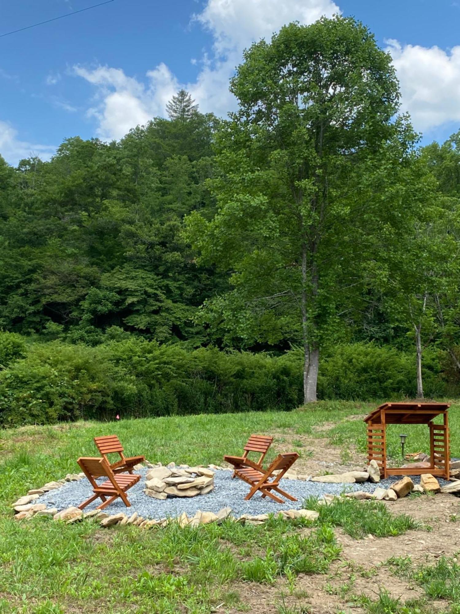 Natahala Glamping Red Dome #23 Villa Topton Exteriör bild